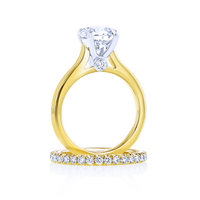 2-Carat Round Diamond Engagement Ring - Marvels Co.