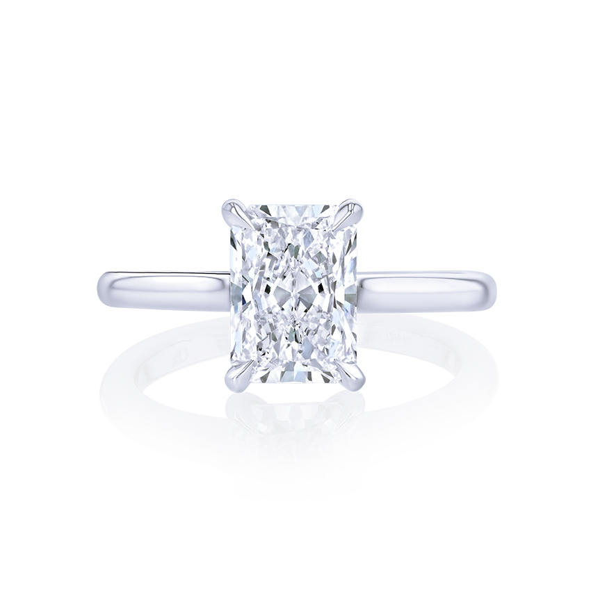 2-Carat Radiant Cut Diamond Engagement Ring - Marvels Co.