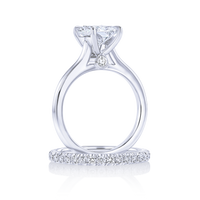 2-Carat Radiant Cut Diamond Engagement Ring - Marvels Co.