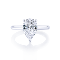 2-Carat Pear Shaped Diamond Engagement Ring - Marvels Co.