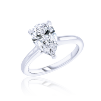 2-Carat Pear Shaped Diamond Engagement Ring - Marvels Co.