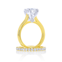 3-Carat Round Solitaire Diamond Ring - Marvels Co.