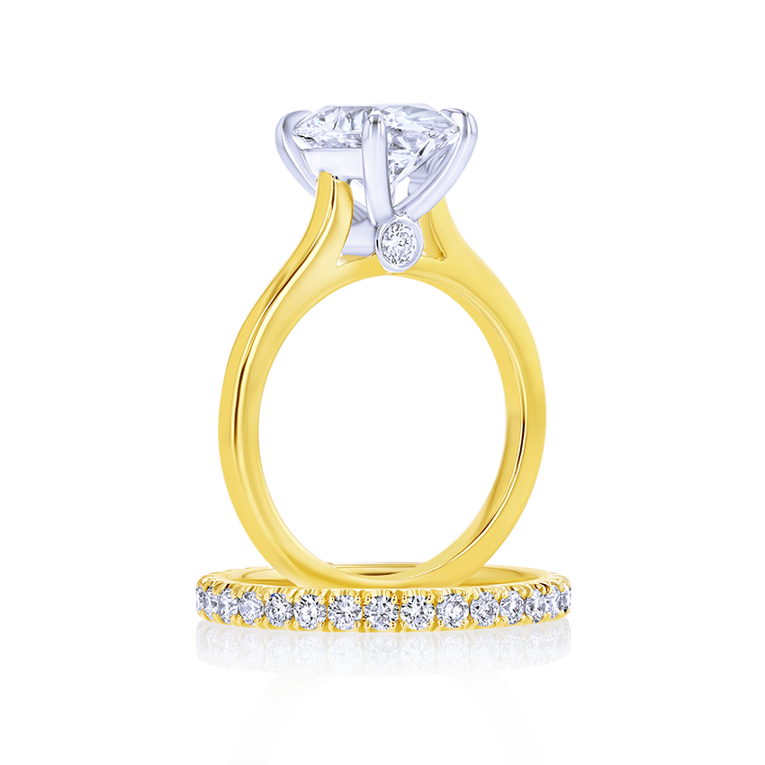 3-Carat Oval Solitaire Diamond Ring - Marvels Co.