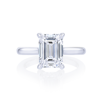 3-Carat Emerald Cut Solitaire Diamond Ring - Marvels Co.