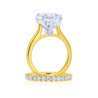 5-Carat Round Solitaire Diamond Ring - Marvels Co.