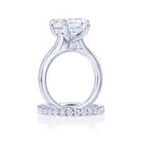 5-Carat Emerald Cut Solitaire Diamond Ring - Marvels Co.