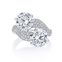 Fancy 2-Stone Diamond Ring - Marvels Co.