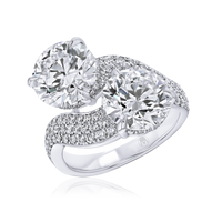 Fancy 2-Stone Diamond Ring - Marvels Co.