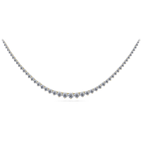 Lab-Grown Diamond Tennis Necklace - Marvels Co.