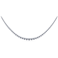 Lab-Grown Diamond Tennis Necklace - Marvels Co.