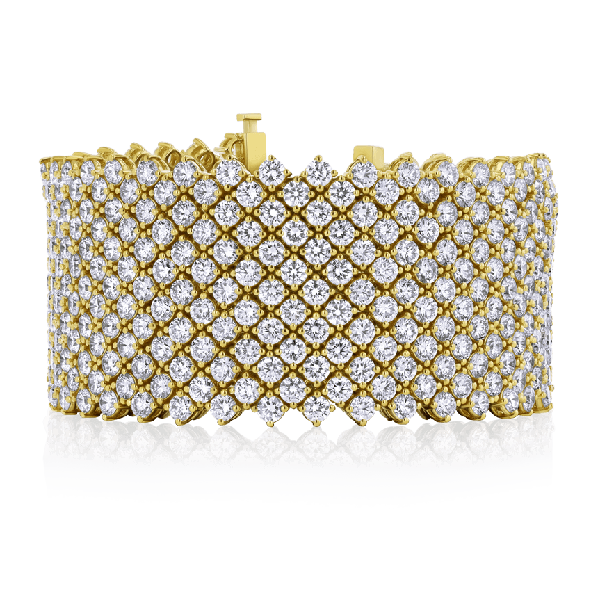 Spectacular Mesh Diamond Bracelet - Marvels Co.