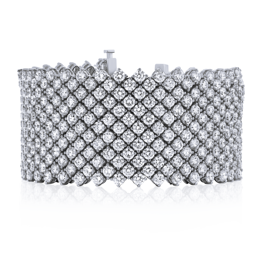 Spectacular Mesh Diamond Bracelet - Marvels Co.