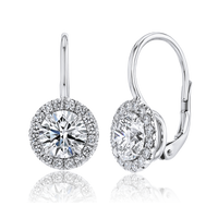 Vintage Inspired Diamond Stud Earrings - Marvels Co.