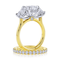 3-Stone Round Diamond Ring - Marvels Co.