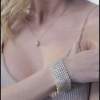 Spectacular Mesh Diamond Bracelet - Marvels Co.